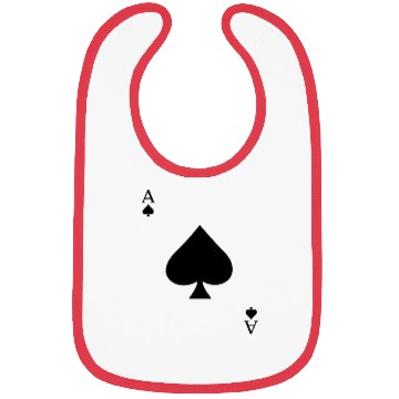 Discover Ace of spades Bibs