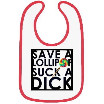 Discover Save A Lollipop Bibs