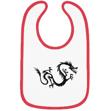 Discover Chinese Dragon Tattoo 3 Bibs