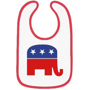 Discover Republican elephant Bibs