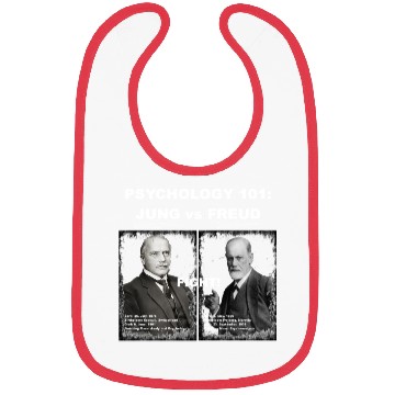 Discover PSYCHOLOGY 101: JUNG vs FREUD Bibs