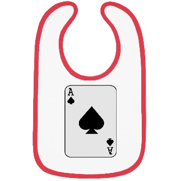 Discover ace of spades Bibs
