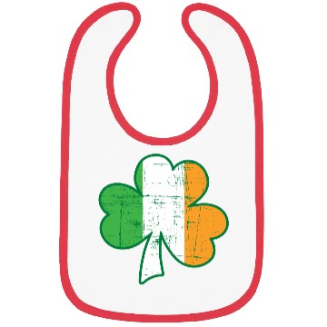 Discover Irish flag Bibs