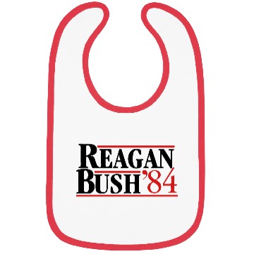 Discover Reagan Bush '84 Bibs