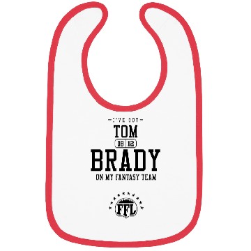 Discover FANTASY QB Tom Brady 12 Bibs
