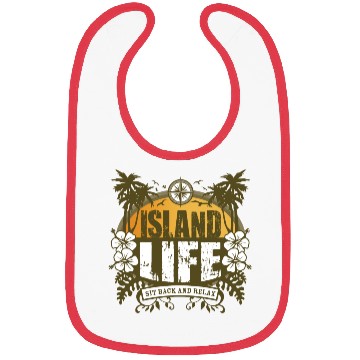 Discover Island Life Bibs