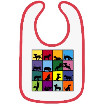 Discover dog cube beagle Bibs