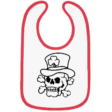 Discover irish skull Bibs