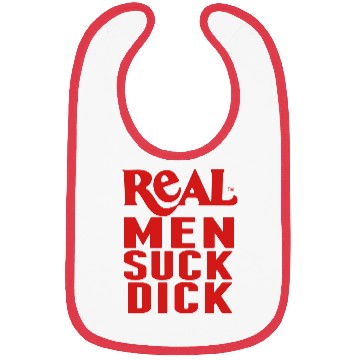 Discover REAL MEN SUCK DICK Bibs
