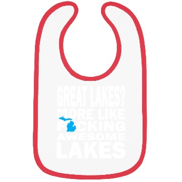 Discover Funny Great Lakes Awesome Humor Apparel Clothing Bibs