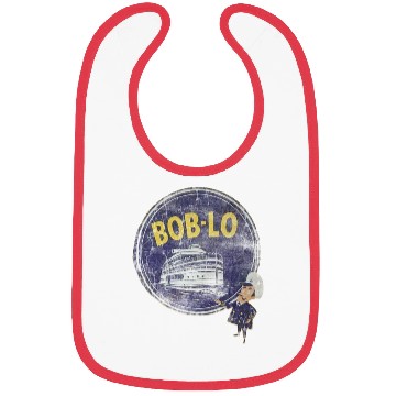 Discover Vintage Retro Classic Cute Detroit Boblo Island Bibs
