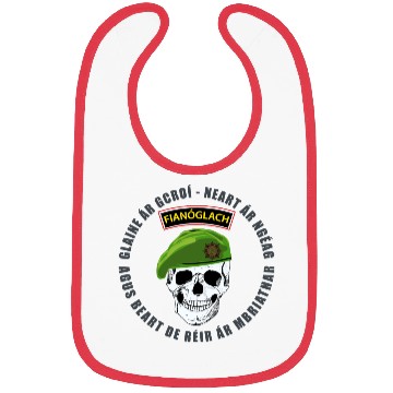 Discover 0398_irisharmyrangerskull2 Bibs