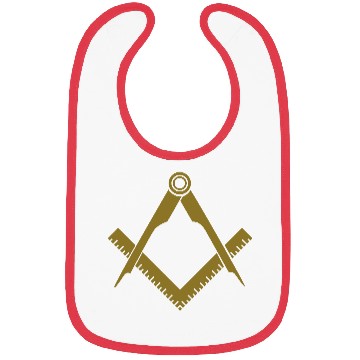 Discover Masonic symbol, squaring the circle, freemason Bibs