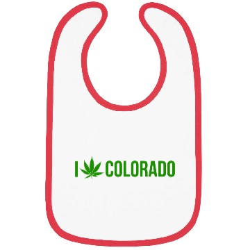 Discover I Love Colorado Marijuana Bibs