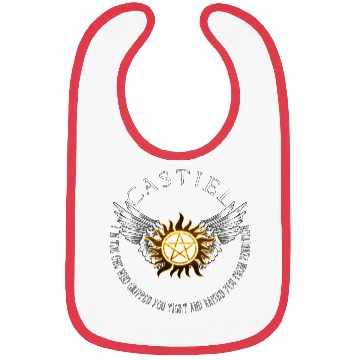 Discover Castiel Protection Symbol Bibs