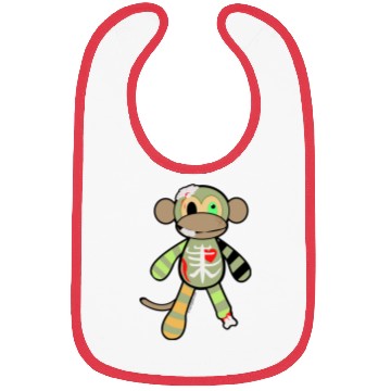 Discover Zombie Monkey Bibs