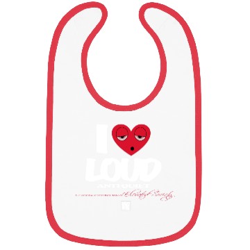 Discover I Love Loud Bibs