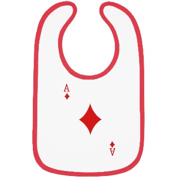 Discover Ace Playing Card Bibs