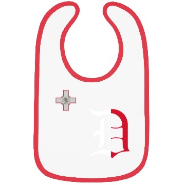 Discover Detroit Malta Maltese Pride Flag Bibs