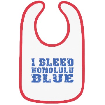 Discover I Bleed Honolulu Blue Detroit Bibs