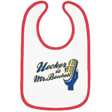 Discover Ueck Uecker Milwaukee Mr. Baseball Bibs