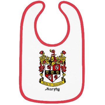 Discover Murphy Family Crest Shield Bibs