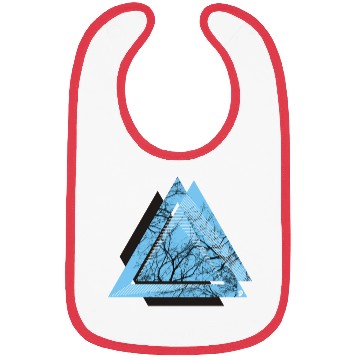 Discover AD triangle black Bibs