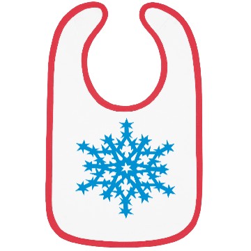 Discover snowflake Bibs