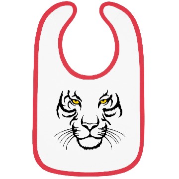 Discover Tiger face Bibs