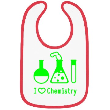 Discover I Love Chemistry Bibs