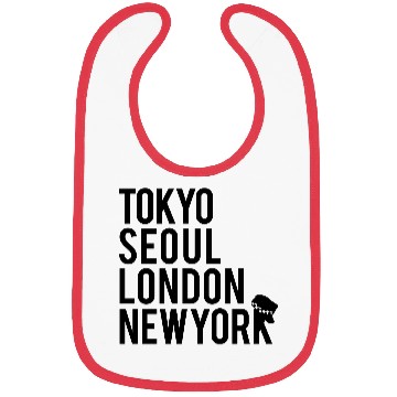 Discover Girls' Generation - Mr. Taxi (Black Font) Bibs