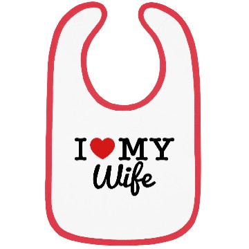 Discover I Love My Wife Bibs