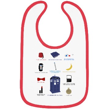 Discover Doctor Who Items Bibs