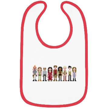Discover Firefly Cast Cross Stitch Bibs