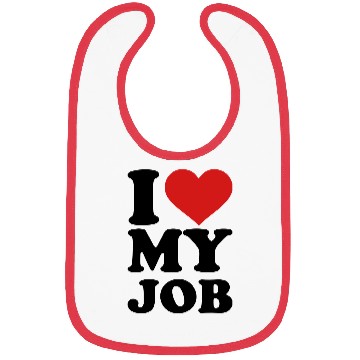 Discover I love my job Bibs