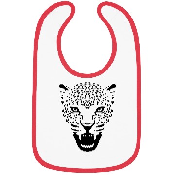 Discover cheetah Bibs