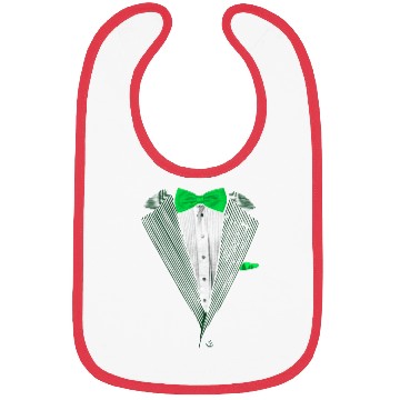 Discover St.Patrick's Day Green Tuxedo Costume Bibs