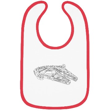 Discover Millennium Falcon Bibs