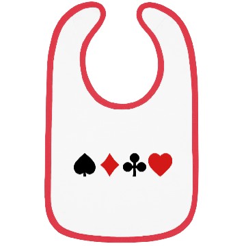 Discover playing cards Bibs