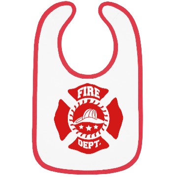 Discover Fire Brigade logo symbol design Bibs