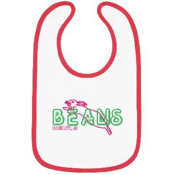 Discover Beans Saginaw Michigan Rabbit Bibs