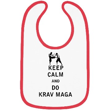 Discover Keep Calm and Do Krav Maga Bibs