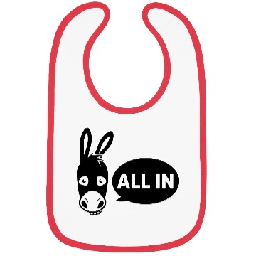 Discover Poker donkey - all in Bibs