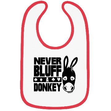 Discover Poker: Never bluff a donkey Bibs