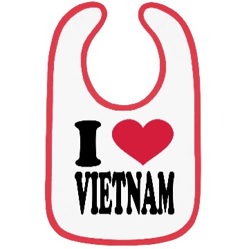 Discover i love vietnam Bibs