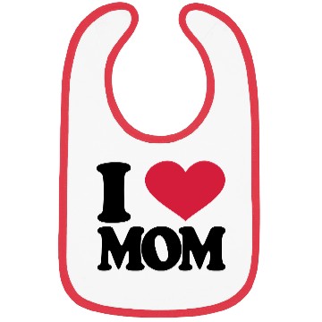 Discover I Love Mom Bibs