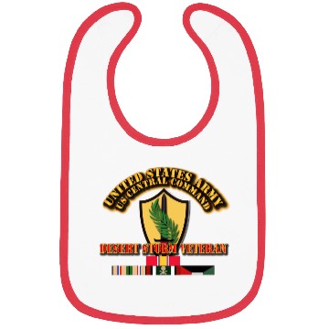 Discover Army - US CENTRAL COMMAND - Desert Storm Veteran Bibs