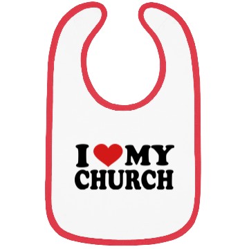 Discover I Love my church Bibs