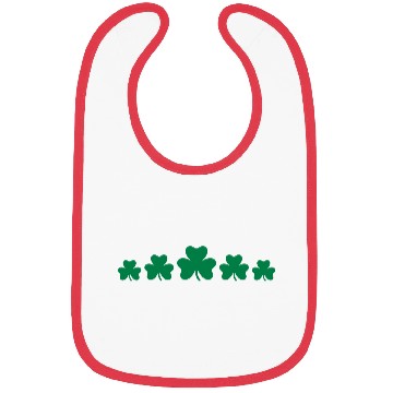 Discover Shamrocks Bibs