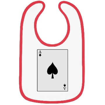 Discover Ace of Spades Bibs